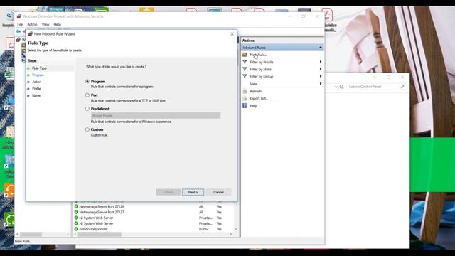 How to Configure Windows Firewall for EcoStruxure AOA - Runtime | Schneider Electric Support