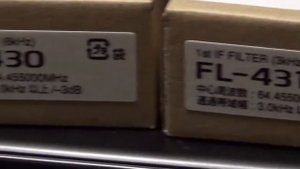 ICOM 9100 Обзор и установка руфин фильтров 3 khz, 6khz