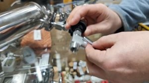 Кран тонкой настройки с фланцами 1/2 дюйма на аппараты LUXSTAHL Люкссталь 8М и Domspirt (ДомСпирт)