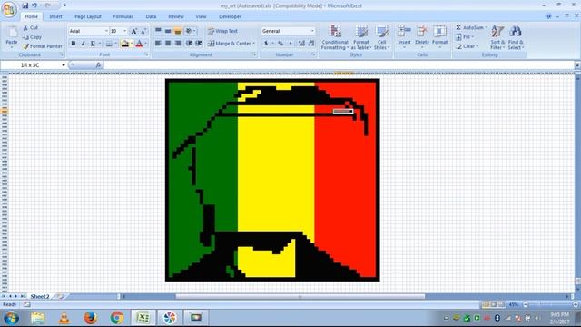 Bob Marley Pixel Art #06 смотреть онлайн
