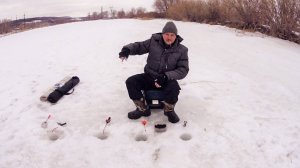 Зимняя рыбалка на фидерную оснастку. Первый опыт.