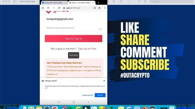 TUTORIAL CARA DAFTAR GATE.IO | CRYPTO EXCHANGE TER-AMAN DAN TERLENGKAP