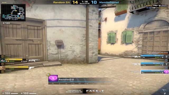 GameStation Liga UZIVO - Random Sit vs Mamba Squad смотреть онлайн