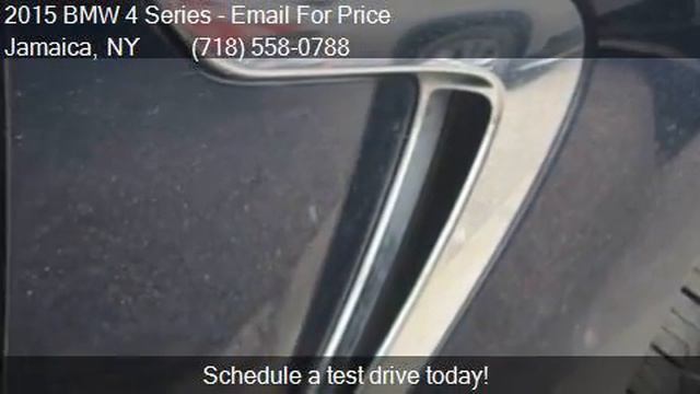 2015 BMW 4 Series 435i xDrive AWD 2dr Coupe for sale in Jama смотреть онлайн