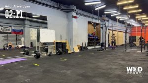 Артур Алавердян. Siberian Power Show CrossFit Challenge 2025 Qualification Задание 3.1 и 3.2