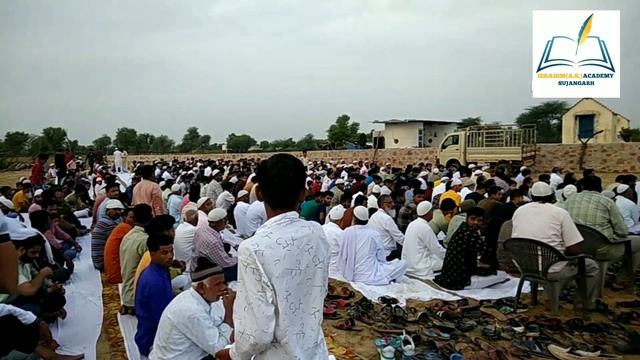 Eid-Ul-Zuha Salah 10 July 2022 In Eidgah Mohammadi, Sujangarh смотреть онлайн