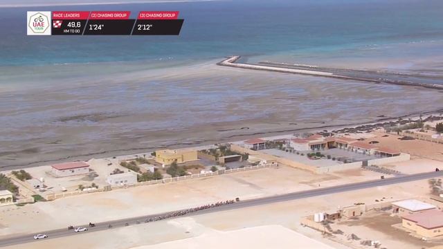 The beautiful coastline of Al Mirfa - the backdrop of our @adnocgroup Stage 1 finish 😍 смотреть онлайн