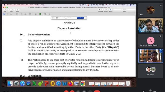 Insights on Construction Arbitration. | Aman | IIT Kharagpur Law School | RGSOIPL