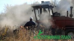 Расчитска участка от зарослей мульчером Seppi Multiforst и УЭС-2-280