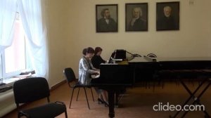 А Цфасман  Фантазия на тему Д Гершвина "Любимый мой". Исполняют Лилия Вильчик и Софья Оголюк