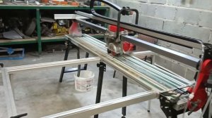 Электрический плиткорез 1600мм, OptiTronic Auto-1600 (SHIJING 9261). Установка. Апгрейд.