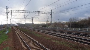 Сапсан ЭВС1-14 пролетает Молжаниново поезд №773 из Петербурга