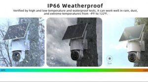 Techage 4MP камера на солнечных батареях 4G 2.5K Ultra HD
