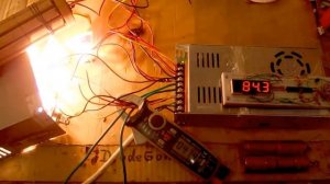 12V 50A 600W power supply - full load test