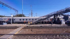 прибытие в Россошь с севера | из окна поезда