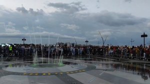 Южный Урал. Магнитогорск. Поющий фонтан в парке Притяжение. 16 июля 2023 г.