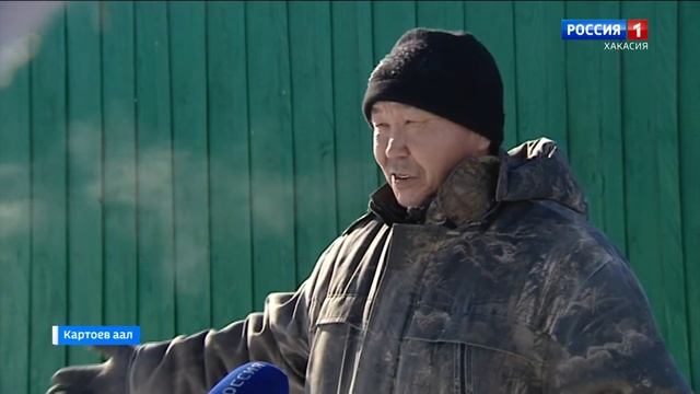 В село Картоево в неделю раз прибывает техника для транспортировки мусора смотреть онлайн