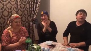 Дагестанские звёзды поют даргинские песни в дружной компании. Живой голос. Ашура Гасанова и другие