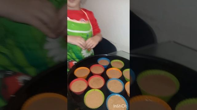 #Шоколадные кексики# от Динарки!!!😍❤️❤️❤️
