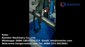 Автоматическая машина для гибки металлических крюков для изготовления резьбы для клиента из Египта