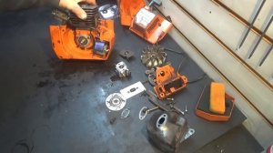 Хускварна 252 RX. Очень бодрый старичок.