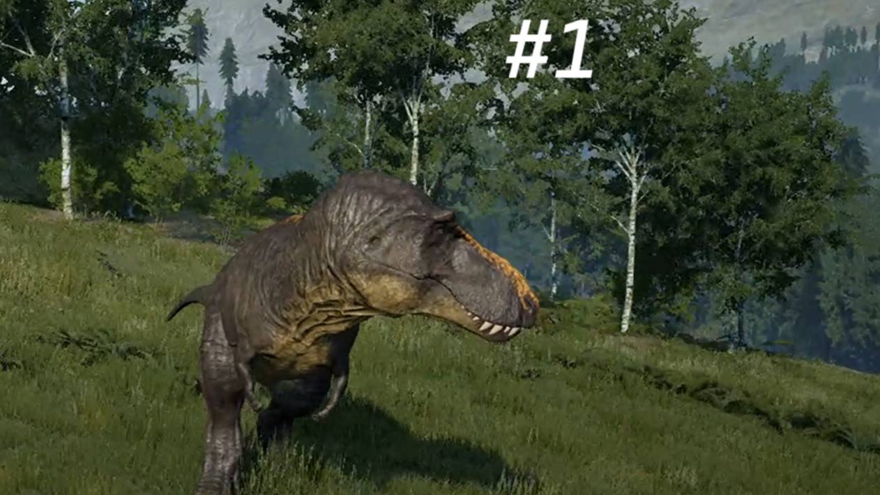 Выживание за рекса в игре The isle (часть 1) смотреть онлайн