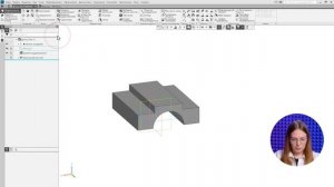 Сборка в КОМПАС-3D. Деталь Крышка часть 5