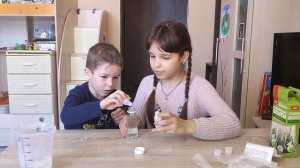 Химические водоросли. Проверяем работает ли опыт "Сказочный сад".