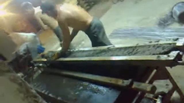 Изготовление столба для Еврозабора