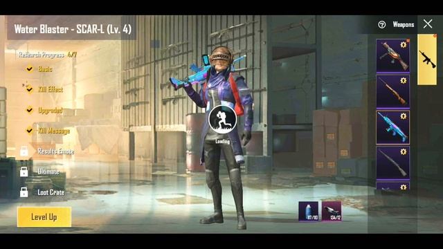 pubg mobile lite scar l full max create opening (pubg lite scar l level 7 upgrade create opening) смотреть онлайн