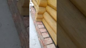 Неровный сруб , ?! Это не проблема!!!