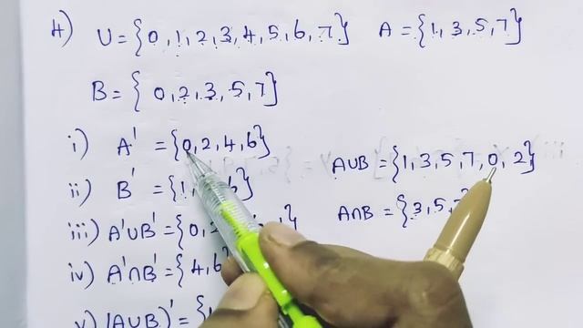 9th Maths/Exercise -1.3/Sum no:4,5/Sets/Samacheer kalvi/Tamil medium. смотреть онлайн