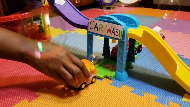 Vtech GO! GO! Smart Wheels visit the car wash! смотреть онлайн