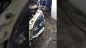 Ремонт газели замена крыльев и замена электромуфты