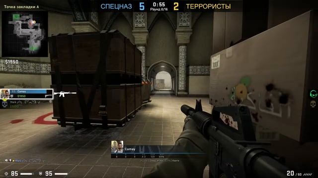 ПЫТАЛСЯ ВЫТАЩИТЬ, НО... / CS:GO смотреть онлайн