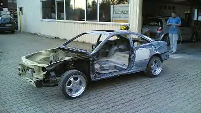 Opel Calibra Umbau Part 1 смотреть онлайн