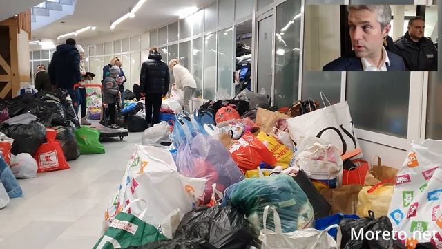 Moreto.net - Варна - Откриване на Центъра за подкрепа на украински бежанци във Варна. смотреть онлайн