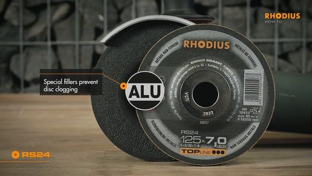 Cut, grind and mill  aluminium – with cutting discs, abrasive discs, carbide burrs
