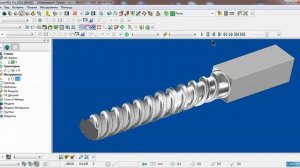 Фрезеровка червячного вала