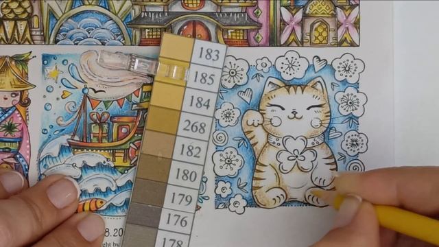 Freebie by RITA BERMAN with Polychromos|  Part 7 | Meine Reise durch Asien смотреть онлайн