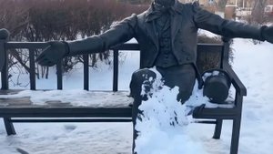 🗣ПУШКИН ПОКИНУЛ СКАМЕЙКУ ДК ,НО НЕ ПОКИНУЛ ГОРОД❗