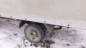 Замена люверсов Газель 5 метров.