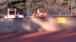 Мальчик писает в фонтан