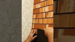 Монтаж гибкого клинкерного кирпича от «Белый Лев»