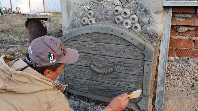 Как сделать сундук из артбетона .
