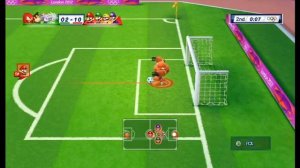 Mario and Sonic at the London 2012 Olympic Games (Wii) Football (Hard)