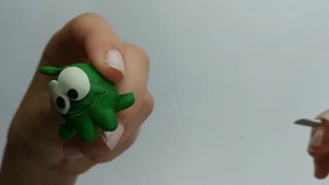 Лепим АМ-НЯМА из пластилина смотреть онлайн