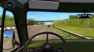 3D Инструктор. Свободное вождение. Вождение по городу. Автомобиль УАЗ буханка