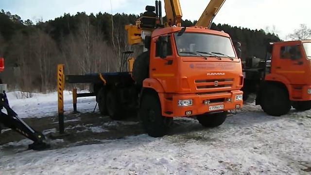 Выставка спецтехники для Башкирэнерго. 02.03.2016 год. смотреть онлайн
