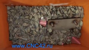 Галтовка закладных с резьбой М10 из нержавейки